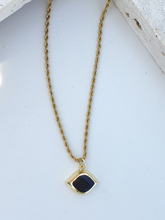 Colgante Black Eyes (Gold Field)