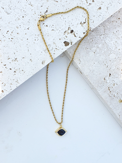Colgante Black Eyes (Gold Field) - comprar online