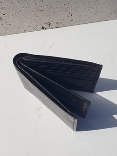 Billetera Texas Negro (100% cuero) - Estopio
