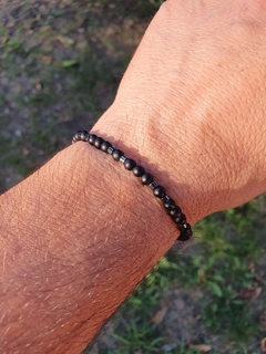 Pulsera volcán Negra - comprar online