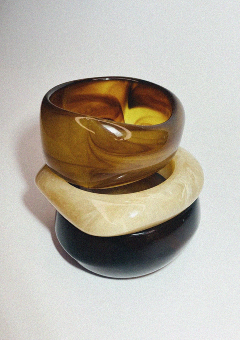 CONJUNTO DE PULSEIRAS BEGE - comprar online