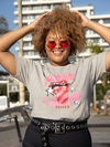 T-Shirt Cinza Eat Shine