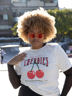 T-Shirt Off White Cherry