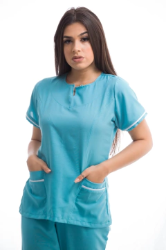 TRAD AZUL CEU ( tecido alfaiataria)