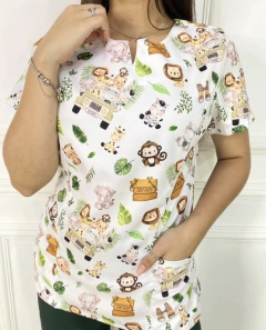 BLUSA Safari antigo