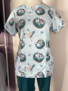 Conjunto cegonha verde - comprar online