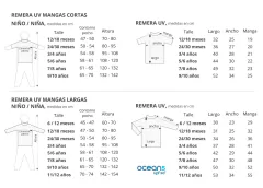 OCEAN5 REMERA MANGAS LARGAS "OLAS AZUL" - comprar online