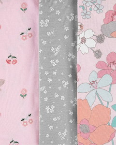 CARTER´S Pack 5 Bodys Mangas Cortas "FLORAL" - comprar online