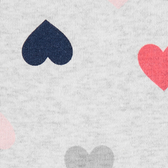CARTER´S Pack 3 Bodys Mangas Cortas "Corazones" en internet