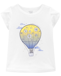 Carter's Remera manga corta "Globo Aerostático"