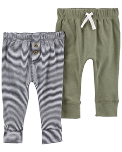 CARTER´S PACK 2 PANTALONES ALGODON