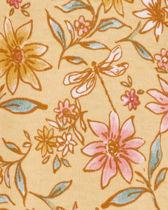 CARTER´S OSITO PIJAMA ALGODON CIERRE "FLORAL" - comprar online