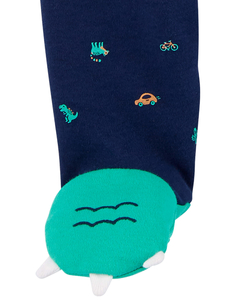 CARTER´S OSITO PIJAMA ALGODON CIERRE "DINOS" en internet