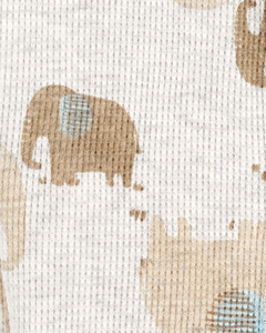 CARTER´S OSITO PIJAMA ALGODON BROCHES "ELEFANTES" - comprar online