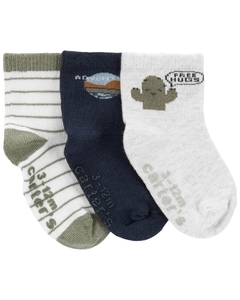 CARTER´S PACK 3 MEDIAS "CACTUS"