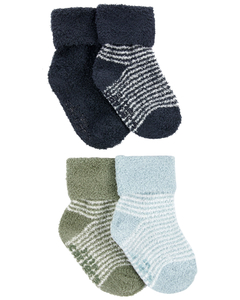 CARTER´S PACK 4 MEDIAS "AZULES Y VERDES"