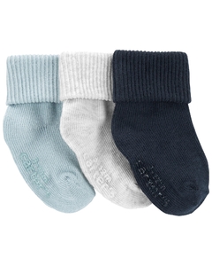 CARTER´S PACK 3 MEDIAS "AZULES"
