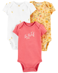 CARTER´S PACK 3 BODYS "BE KIND"