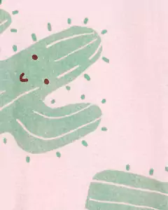 CARTER´S OSITO PIJAMA ALGODON CIERRE "CACTUS ROSA" - comprar online