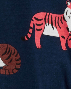 CARTER´S PACK 2 OSITO PIJAMA ALGODON CIERRE "TIGRES Y RAYAS" en internet