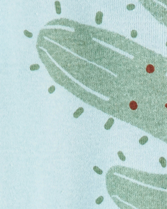 CARTER´S OSITO PIJAMA ALGODON CIERRE "CACTUS CELESTE" - comprar online