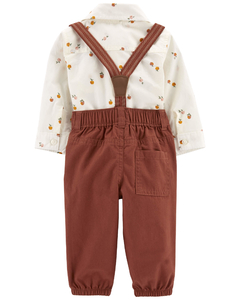 CARTER´S SET 3 PIEZAS PANTALON TIRADORES Y CAMISA "DRESS ME UP" - comprar online