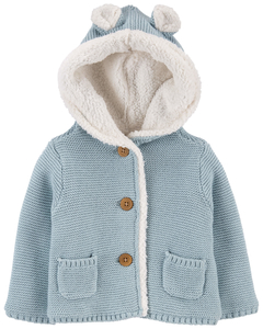 CARTER´S CARDINGAN INTERIOR SHERPA "CELESTE"