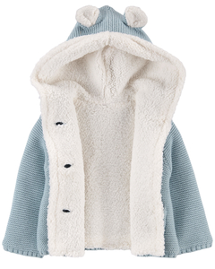 CARTER´S CARDINGAN INTERIOR SHERPA "CELESTE" - comprar online