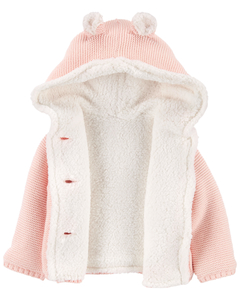 CARTER´S CARDINGAN INTERIOR SHERPA "ROSA" - comprar online