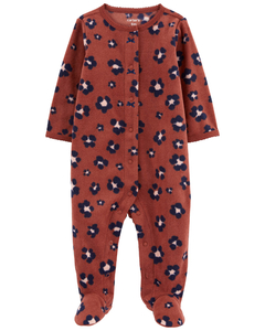 CARTER´S OSITO PIJAMA MICROPOLAR BROCHES "LEOPARDO"