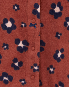 CARTER´S OSITO PIJAMA MICROPOLAR BROCHES "LEOPARDO" - comprar online