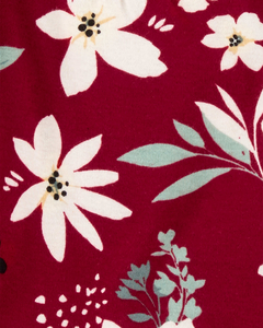 CARTER´S PACK 4 BODYS MANGAS LARGAS "FLORAL" - chuchunos
