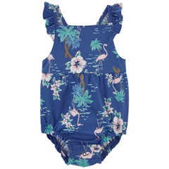 CARTER'S BODY MUSCULOSA CON VOLADOS "FLORAL"