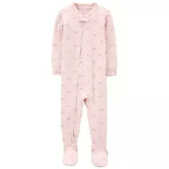 Carter's Osito-Pijama Algodón con Cierre Arcoiris