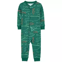 Carter's Osito-Pijama Algodón Cierre Tiburones
