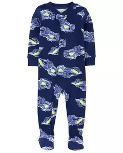 Carter's Osito-Pijama Algodón con Cierre Auto de Carrera talle 12M