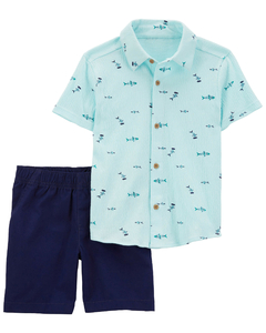 Carter's Set 2 Piezas Camisa y Short