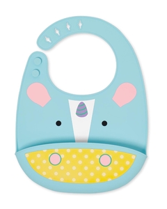 Skip Hop Babero de Silicona "Unicornio"