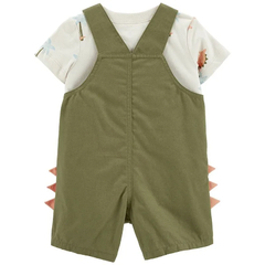 CARTER´S SET 2 PIEZAS REMERA MANGAS CORTAS Y ENTERITO "DINOSAURIOS" - comprar online