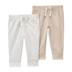 CARTER´S PACK 2 PANTALONES "LISOS"