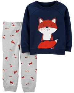 Carter's Set 2 piezas Pantalón y Buzo "Zorro"