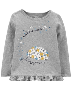Carter's Remera mangas largas "ERIZO"