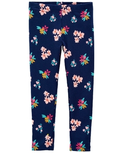Carter's Leggings "Floral Blue"