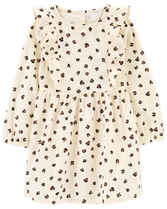CARTER´S VESTIDO MANGAS LARGAS "ANIMAL PRINT"