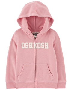 OSH KOSH CAMPERA FRISA CAPUCHA "ROSA"