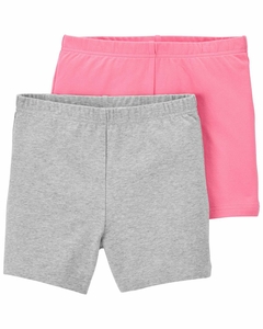 CARTER'S PACK 2 SHORT LISOS