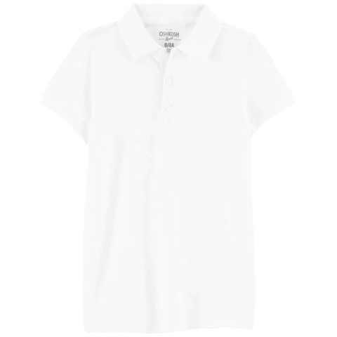 OSHKOSH CHOMBA MANGAS CORTAS "BLANCO"