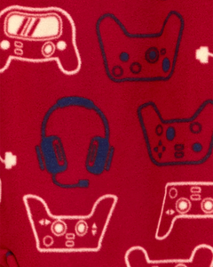 CARTER´S OSITO PIJAMA MICROPOLAR CIERRE "VIDEO JUEGOS" - comprar online
