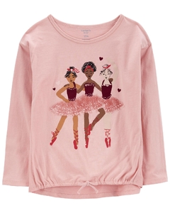 CARTER´S REMERA MANGAS LARGAS "BAILARINAS"
