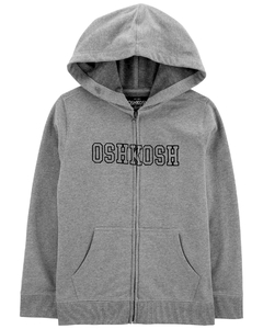 OSH KOSH CAMPERA LOGO "GRIS"